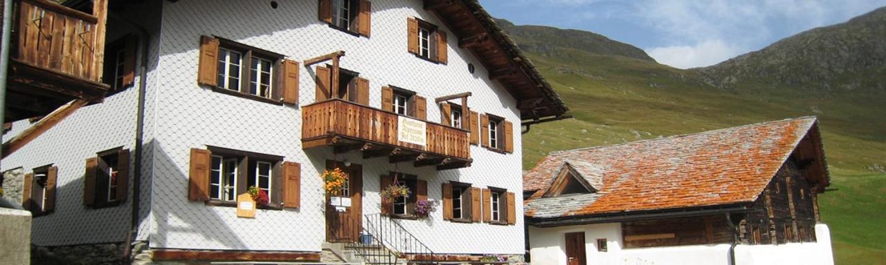 Hôtel Gasthaus Alpenrose Juf Extérieur photo